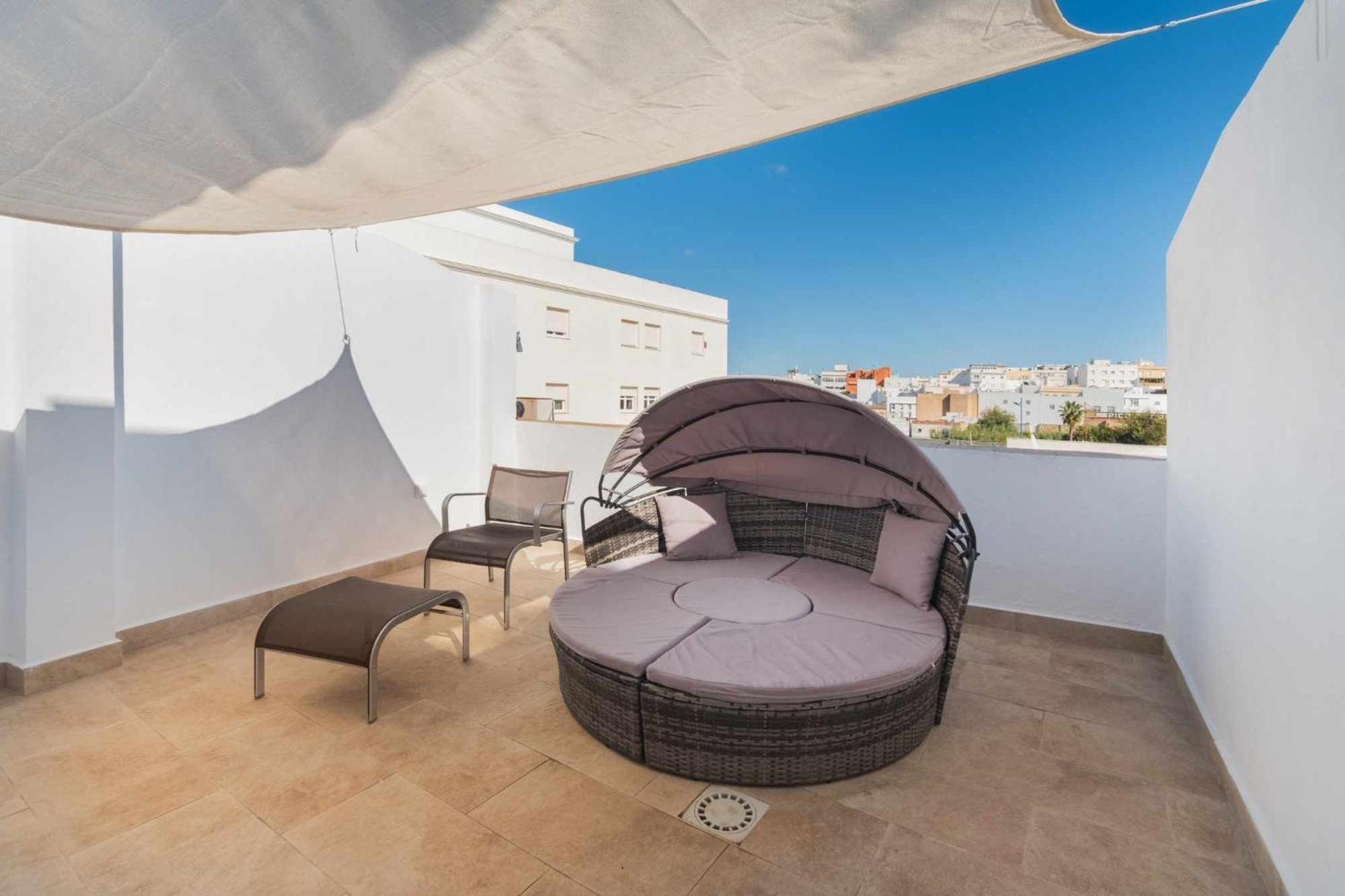 Jacuzzi Amanecer De Plata Decoracion Romantica Chiclana de la Frontera Buitenkant foto